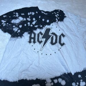Vintage AC/DC Acid Wash TShirt